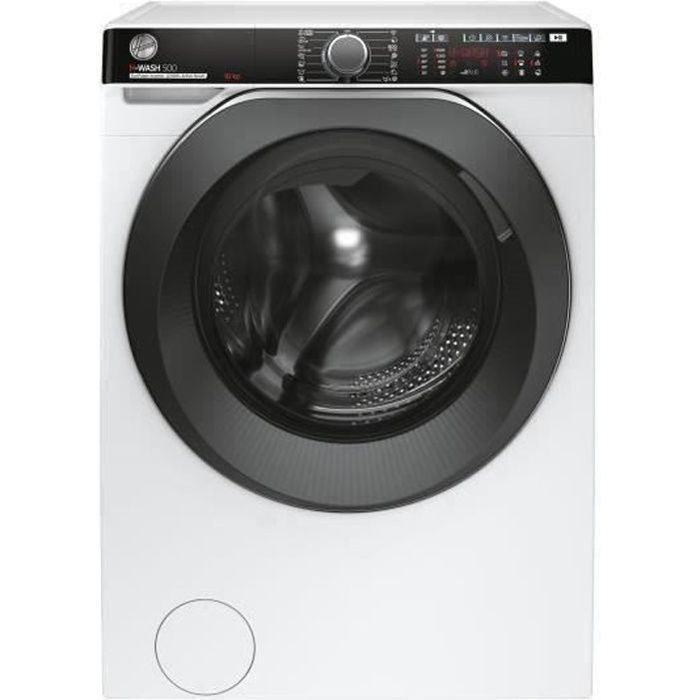 HOOVER HWP 610AMBC/1-S Voorlader wasmachine - 10 kg - Inductie - 1600 tpm - Energieklasse A - Met snoer - Stoom - Wit