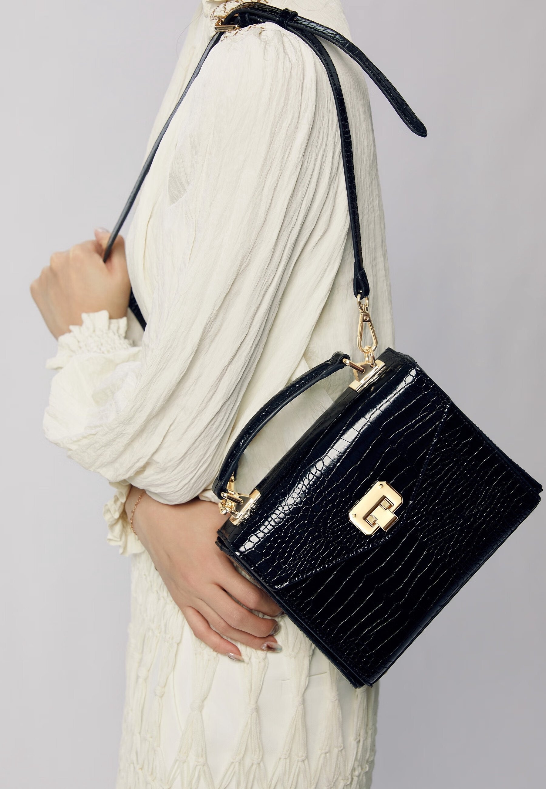 Sac à main Victoria Hyde - noir