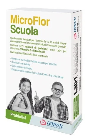 CEMON Microflor Scuola 30 cápsulas Mástique