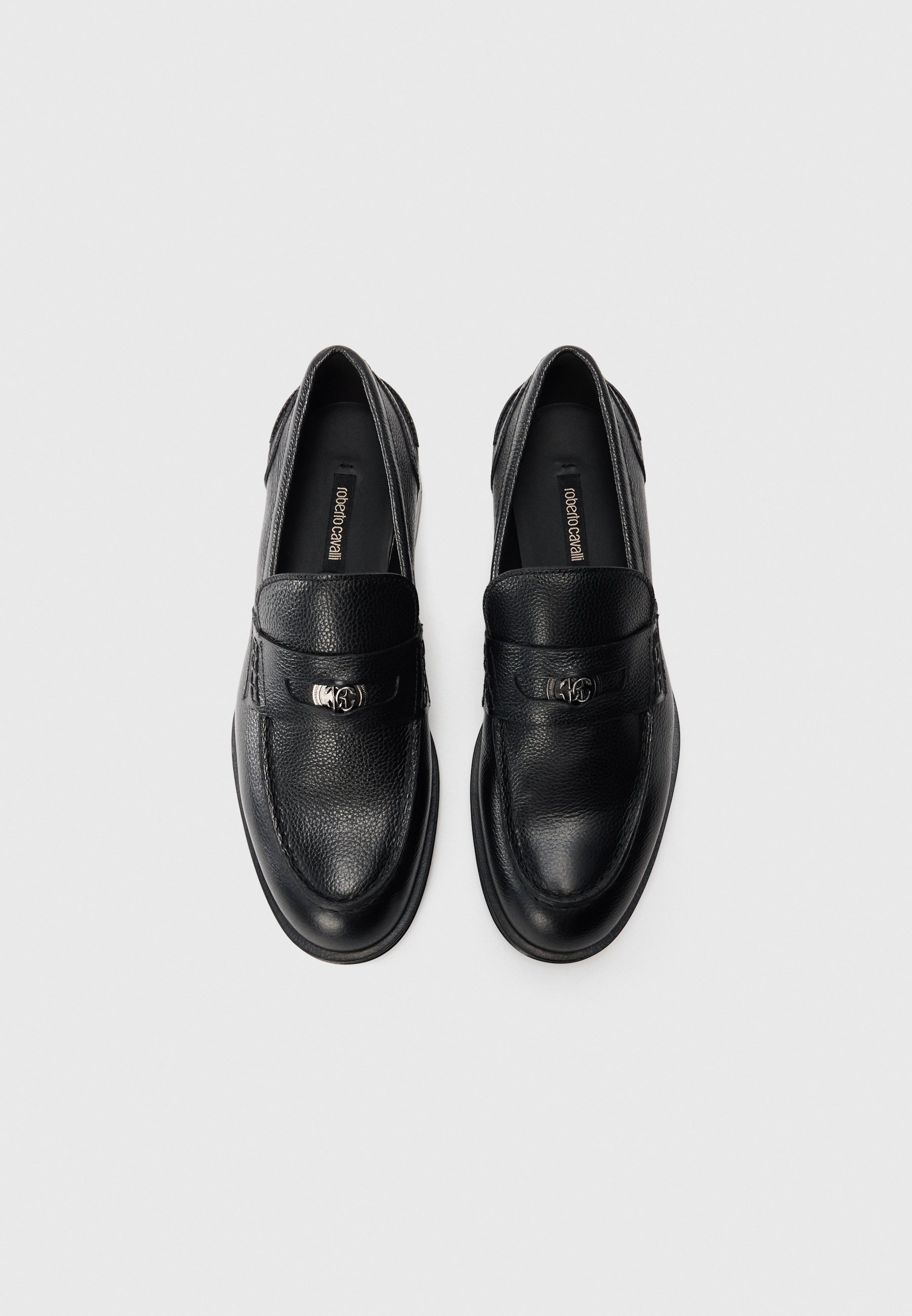 Roberto Cavalli ALEX METAL - Instappers - zwart