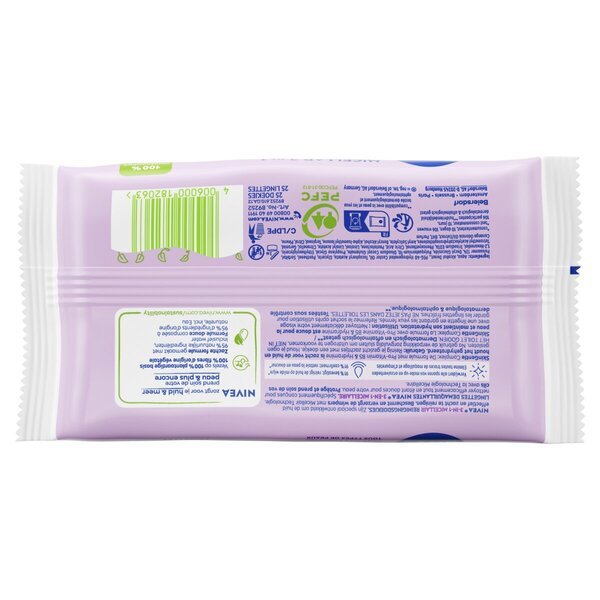 NIVEA Micelarne 3-u-1 maramice za čišćenje<br>25 komada