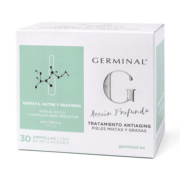 Germinal Deep Action Anti-aging Behandling | 30 stk.