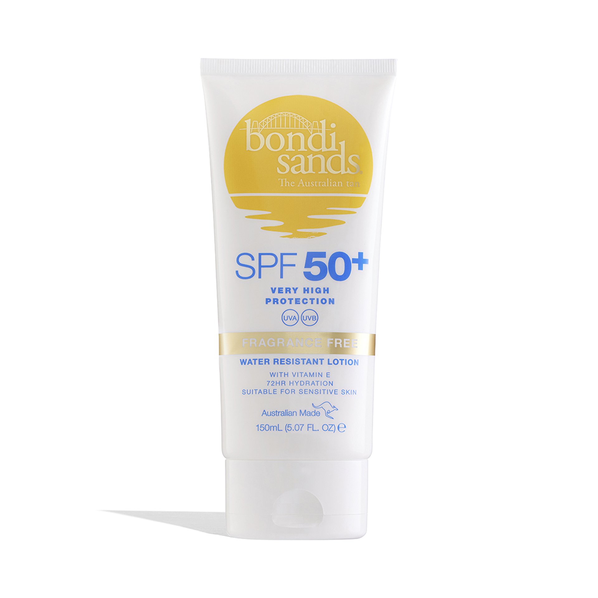 Losion za sunčanje za tijelo bez mirisa SPF50+ 150 ml - Bondi Sands