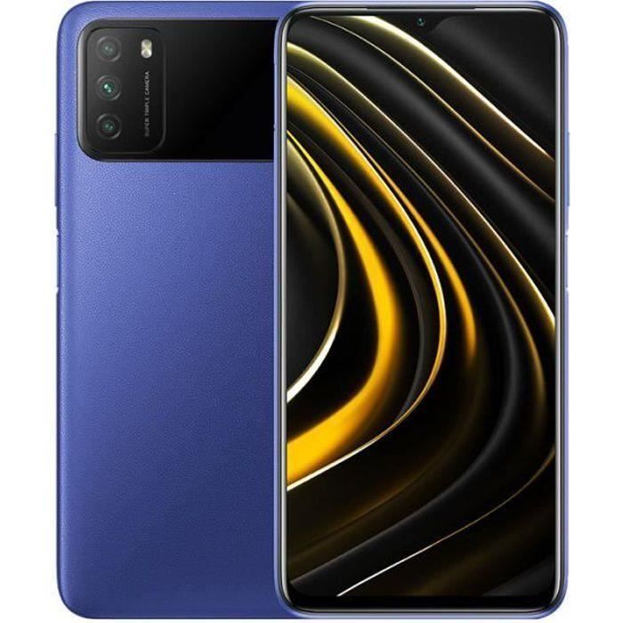 XIAOMI - Smartphone POCO M3 64GO Bleu (2020) - Reconditionné - Excellent état