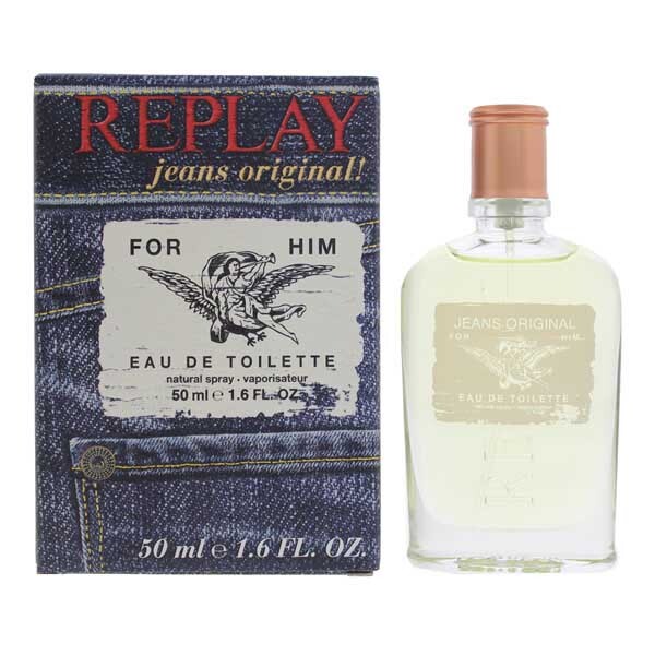 Replay Jeans Original For Him toaletní voda 50ml