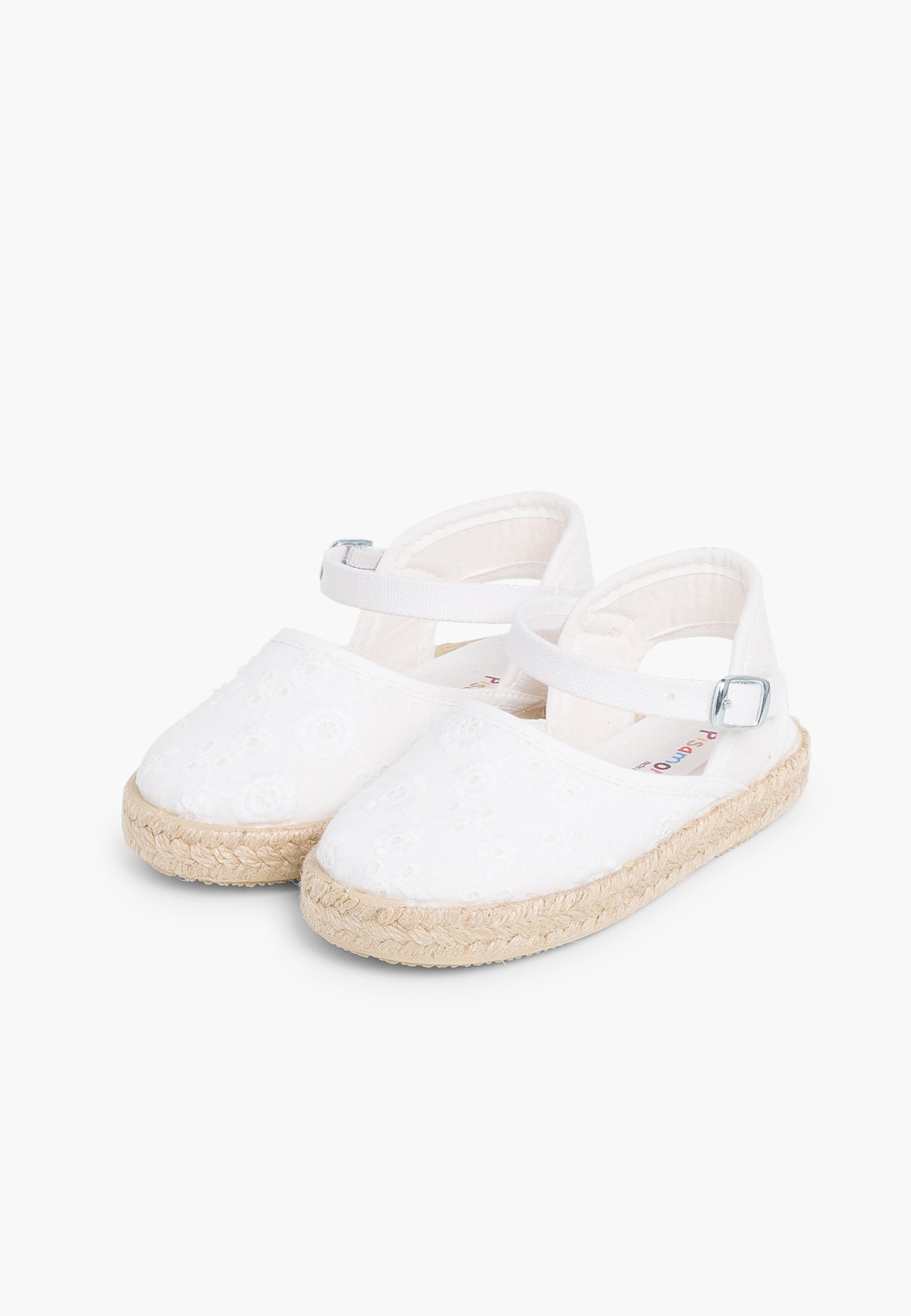 Pisamonas Ballerines à bride cheville - blanco