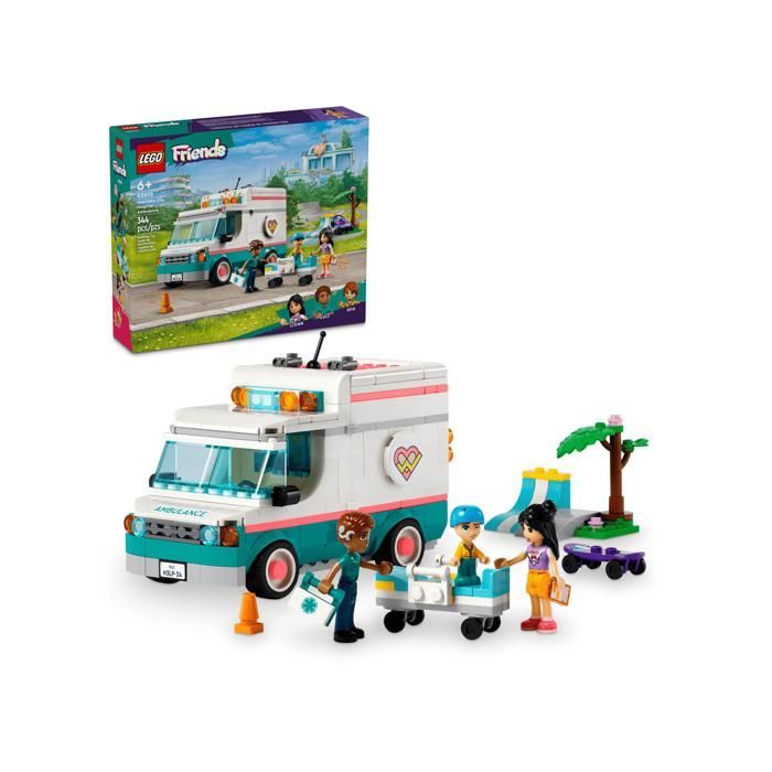 LEGO Friends 42613 Ambulancia de Heartlake City Regalos Juguetes Coleccionables 6+