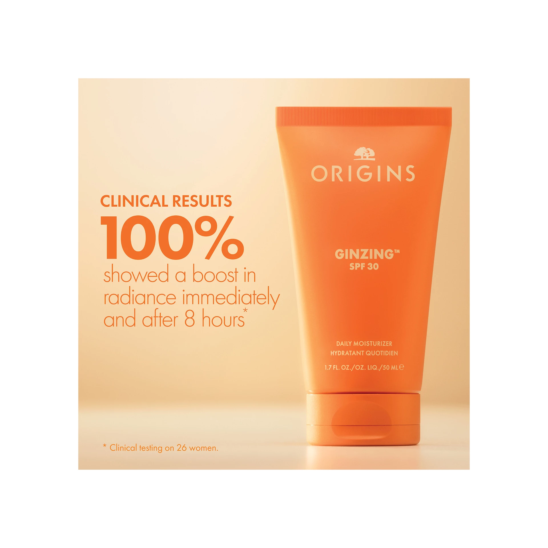 Cremă hidratantă zilnică GinZing SPF 30 50 ml - Origins