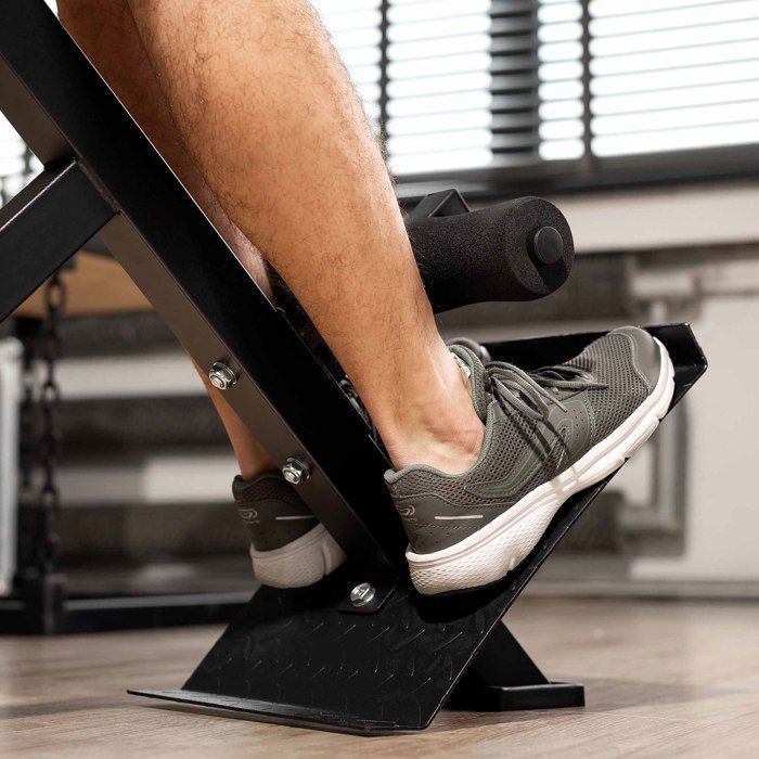 Hop-Sport HS-1018 Opklapbare Romeinse bank, Hyperextensie Romeinse stoel, Fitnessbank voor thuis, Rug- en buikspiertrainer