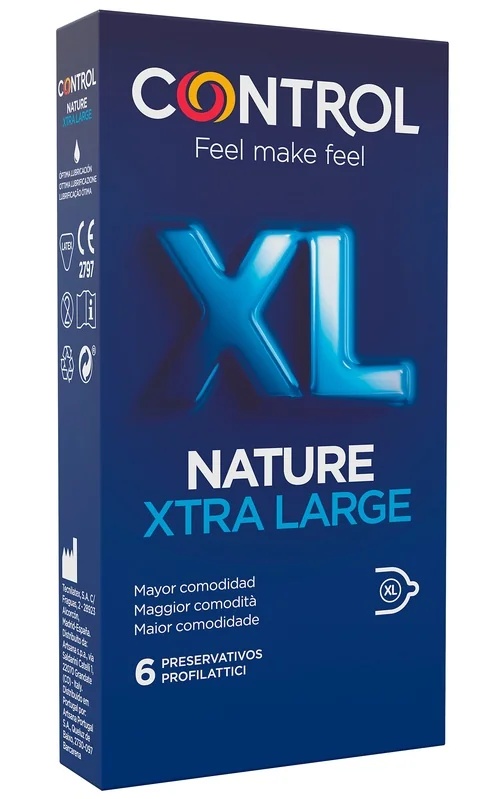 Προφυλακτικά CONTROL Control New Nature Extra Large 6 τεμάχια
