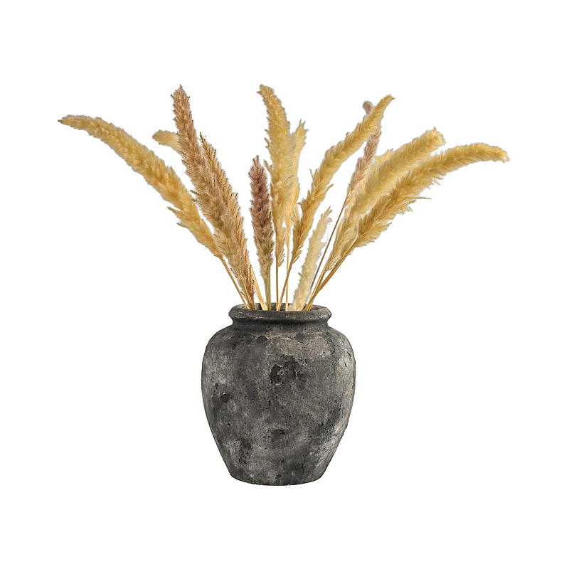 Vas/burk 26x28,5 cm cement rustik