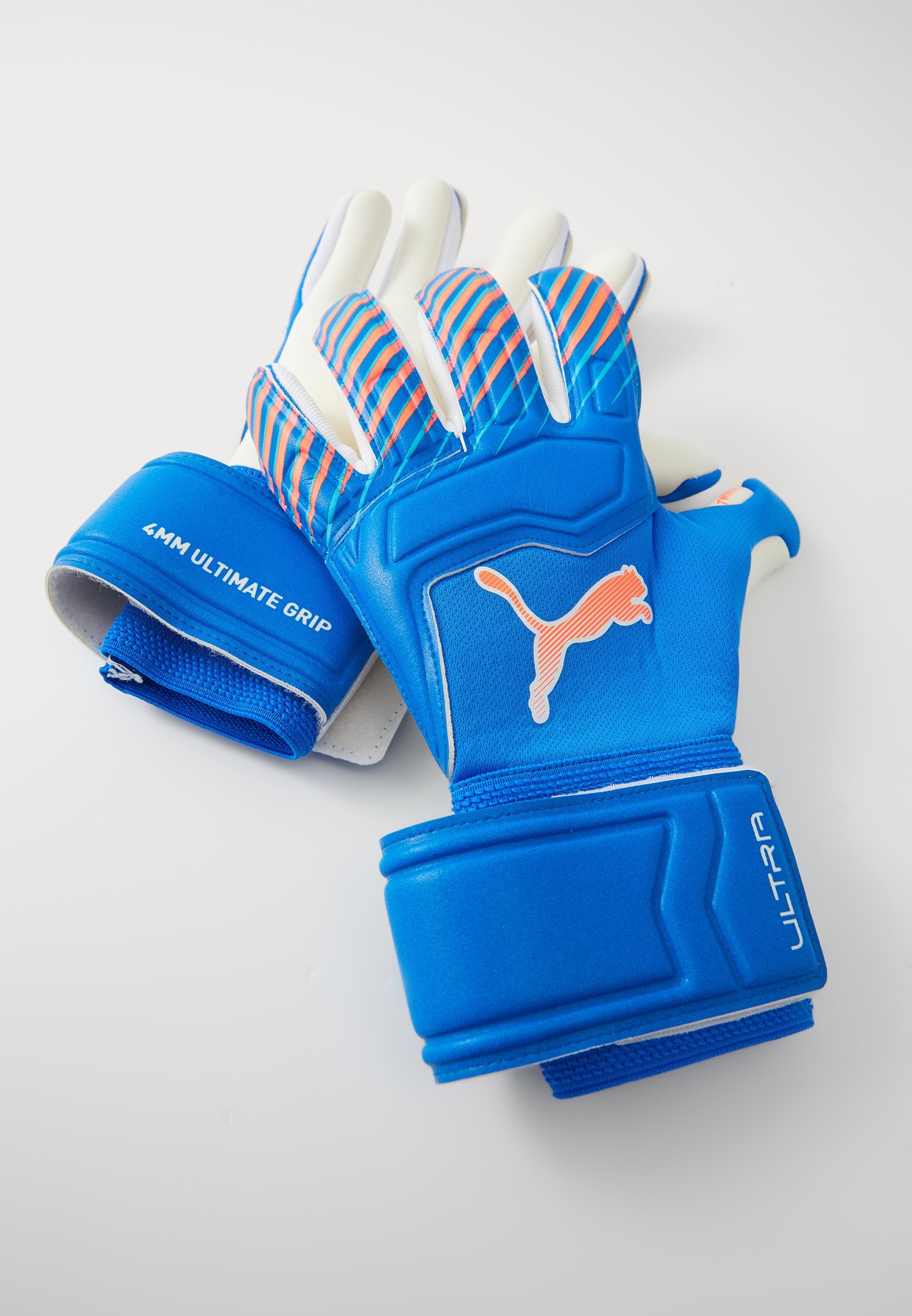 Puma ULTRA PRO NC UNISEX - Guanti da portiere - blu ultra-rosso fosforescente