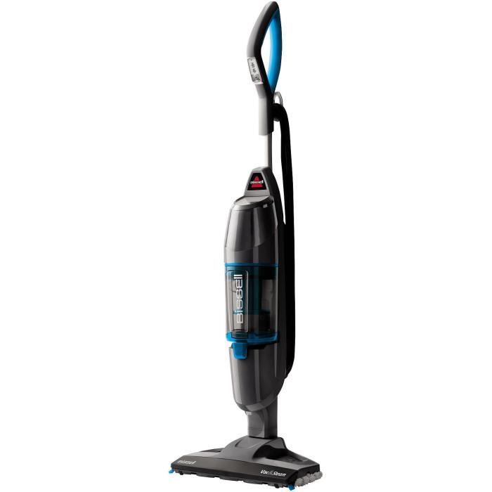BISSELL 1977N Vac&Steam - Aspirapolvere e pulitore a vapore con filo - Per pavimenti duri, piastrelle, parquet - Funzione di regolazione del vapore