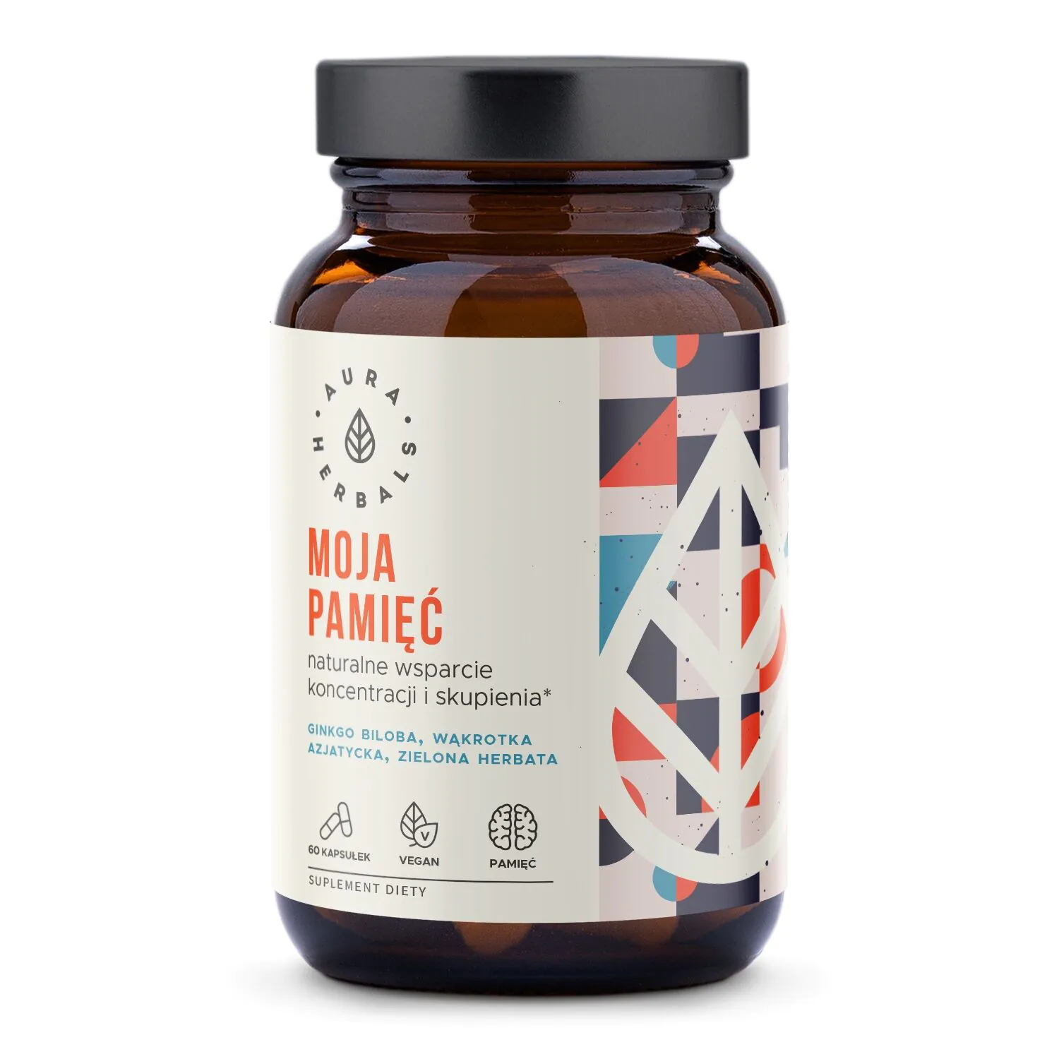 Aura Herbals Moja Pamięć, Koncentracja i Skupienie, Kapsułki