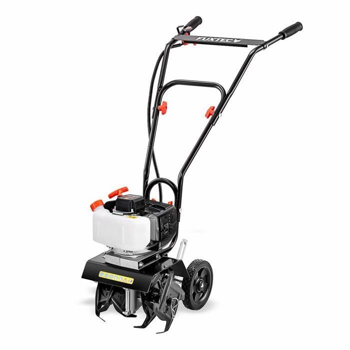Motozappa a benzina a 2 tempi FUXTEC FX-AF152, 51,6 cc, larghezza 23 cm, profondità 70 mm, 14 kg