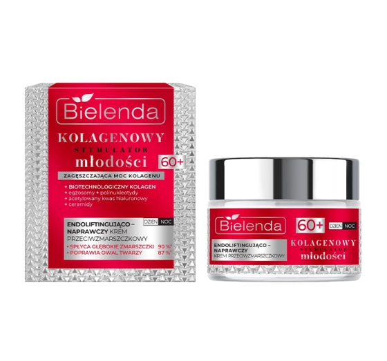 Bielenda Kolagenowy Stymulator Młodości endoliftingująco-naprawczy krem 60  50 ml