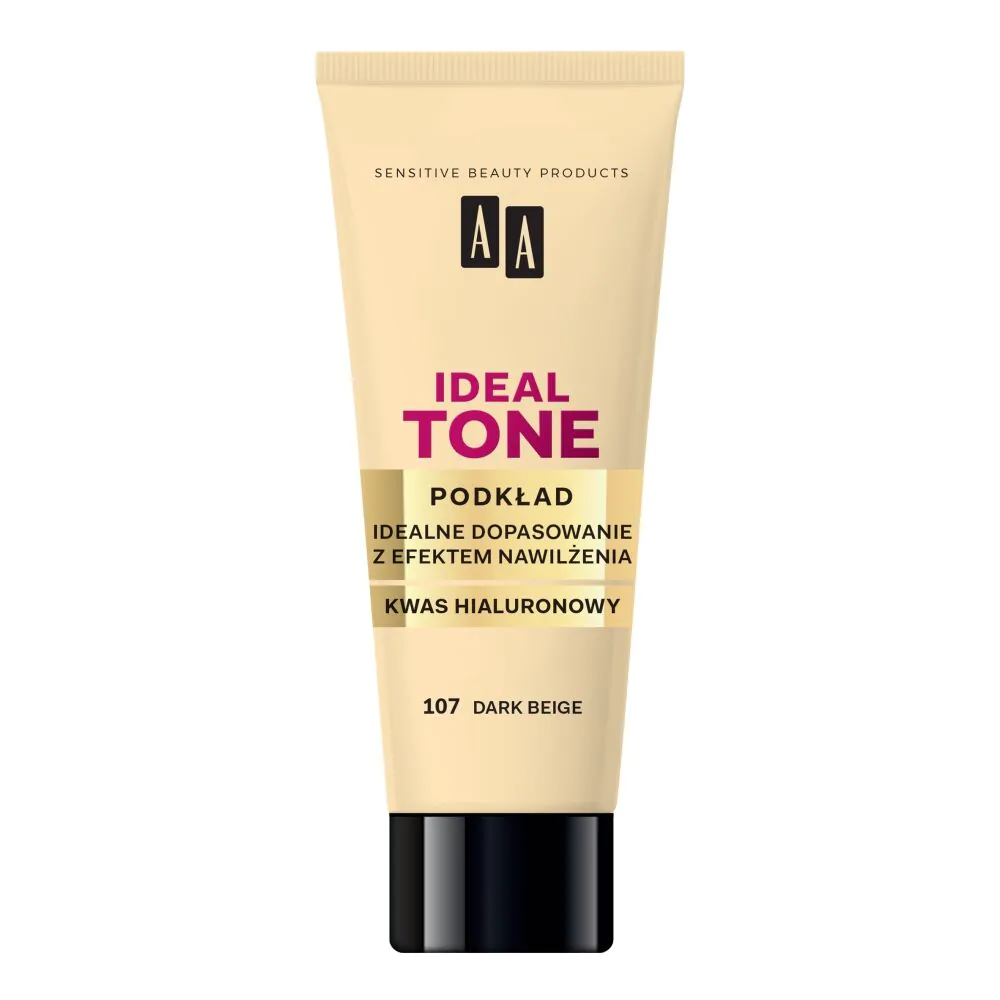 AA Make Up Ideal Tone Podkład do twarzy, 107 Dark Beige