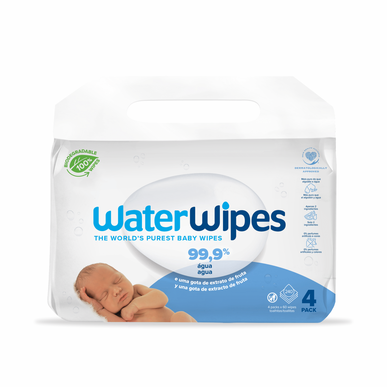Waterwipes biologische doekjes 4x60 stuks 4x60 stuks 4x60 stuks