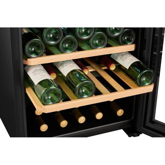 CEPAGE52F Wine Cellar – 52 Bottles – 1 Adjustable Zone 5-20°C – Elegant Design – Vinotag Compatible