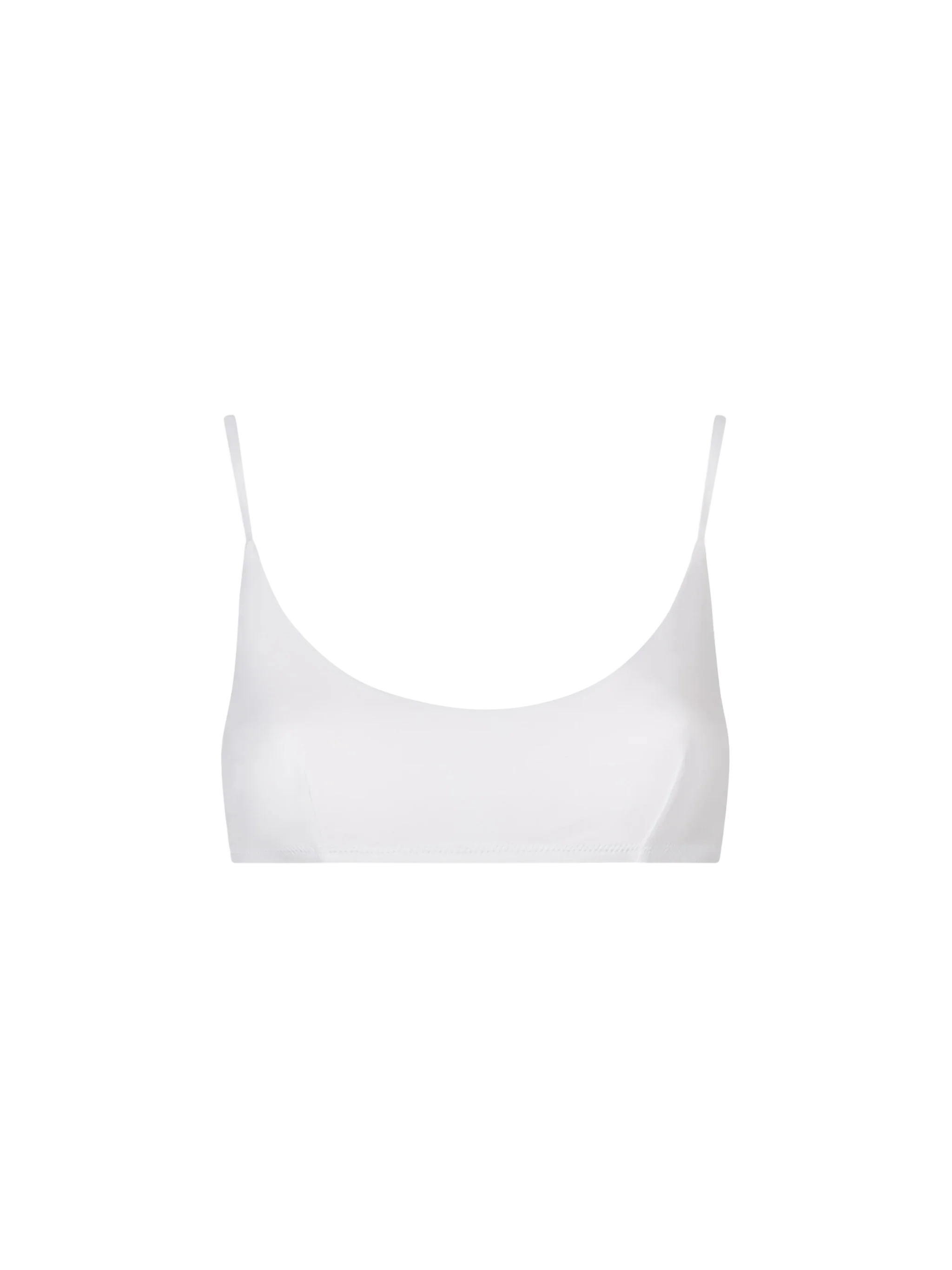 Disfraz da bagno donna bralette bianco