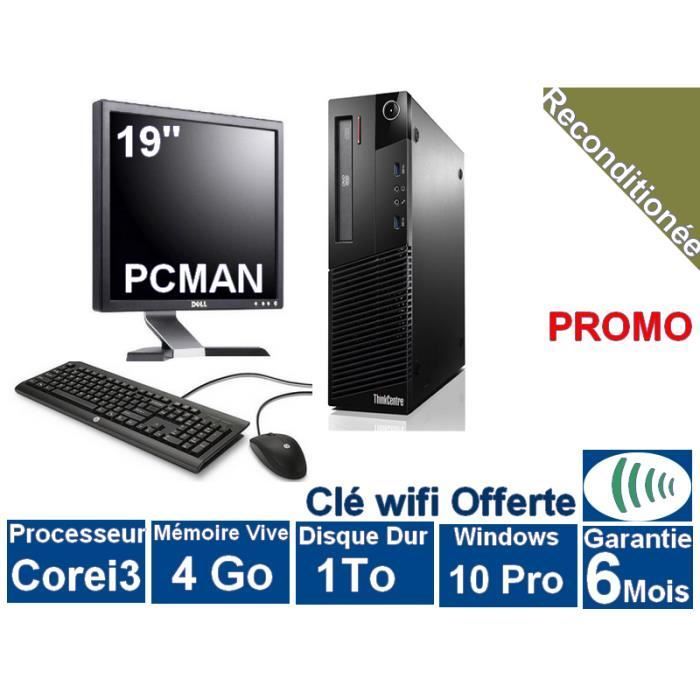 Ordenador de sobremesa completo con pantalla de 19