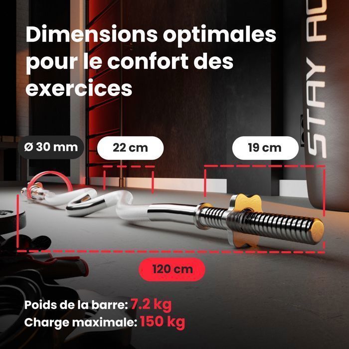 Hop-Sport 76kg Dumbbell Set, Super Curl Barbell SZ 120cm, Long Barbell 167cm, Short Bars 45cm, Weight Plate Set