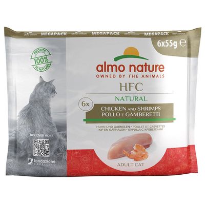 Výhodné balení Almo Nature HFC Natural Pouches 24 x 55 g