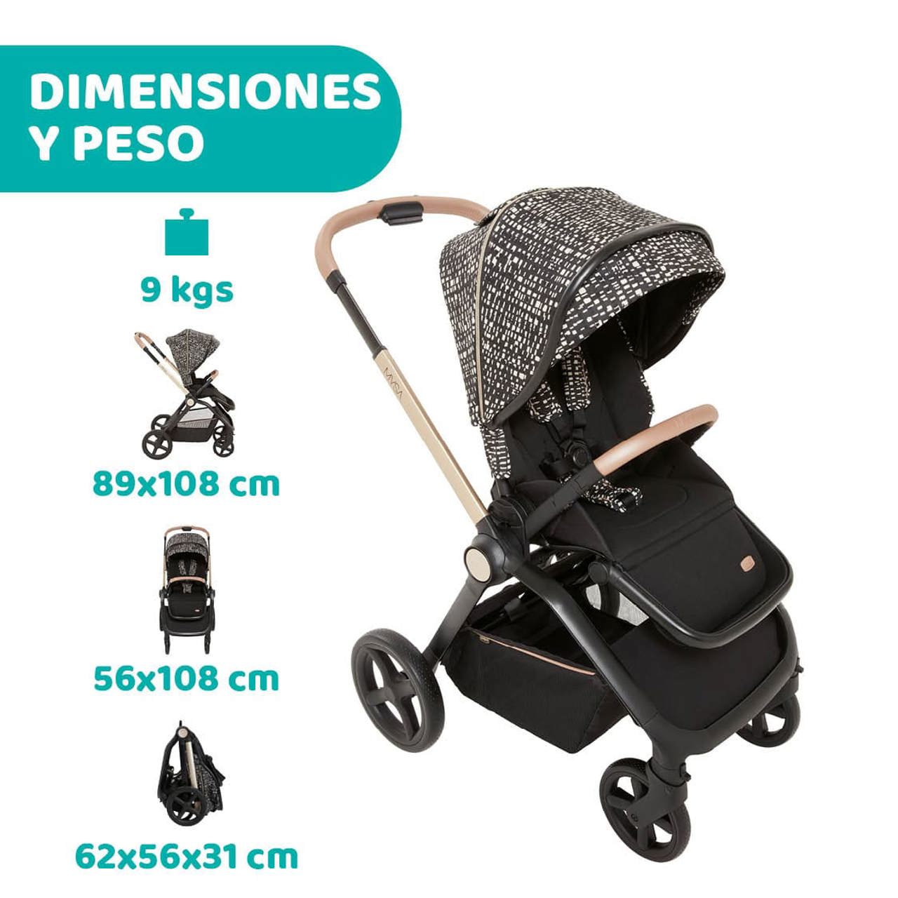 Poussette 3 pièces Mysa i-Size Glam Re Lux Eco+