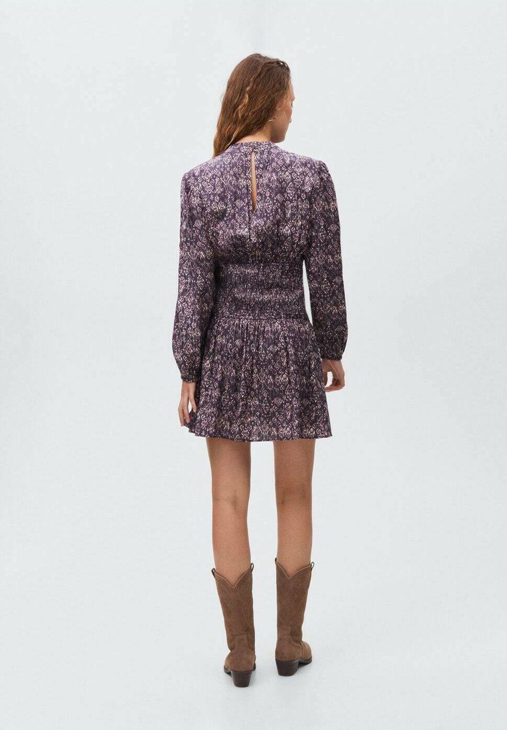 Robe de jour Mango Kids TEEN - violette