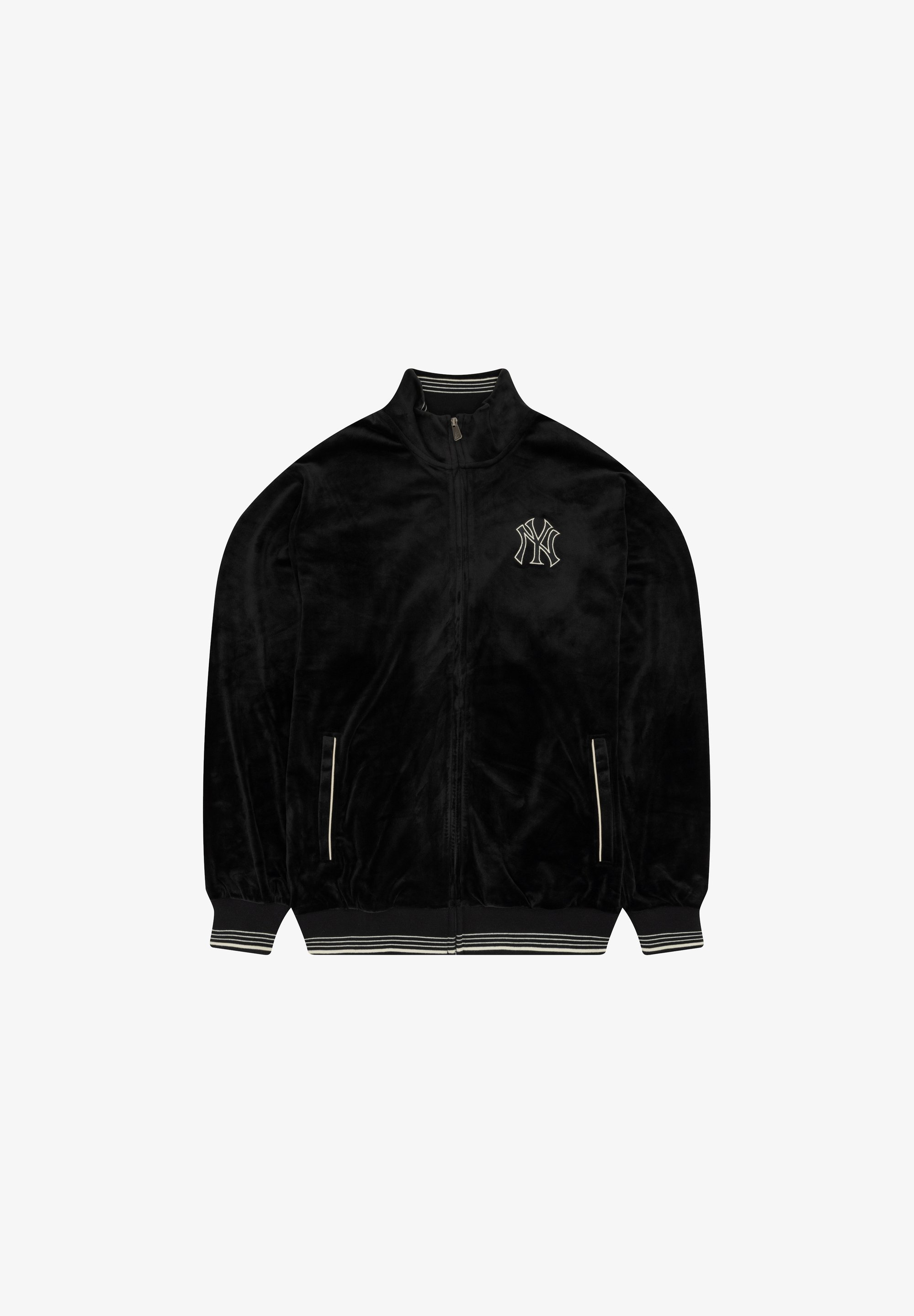 Kurtka treningowa New Era MLB VELOUR TRACK JACKET UNISEX - czarna