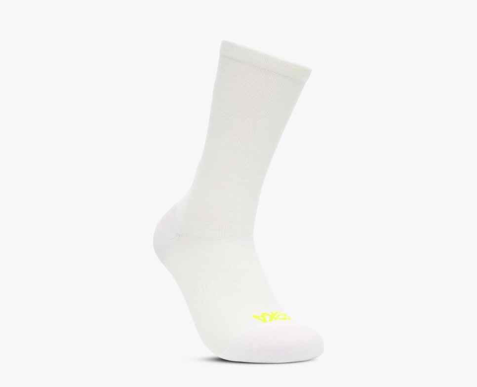 HOKA Clifton Crew Run Socke Weiß