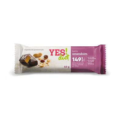 YES!diet arašidova ploščica 40 g 40 g