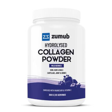 Zumub Hydrolysoitu kollageeni Metsämarjat 300g 300g