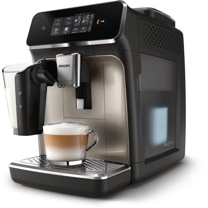 Philips EP2336/40 2300 Serie Espressomachine met Koffiemolen - LatteGo - 4 Recepten - Keramische Koffiemolen - Chroomzwart