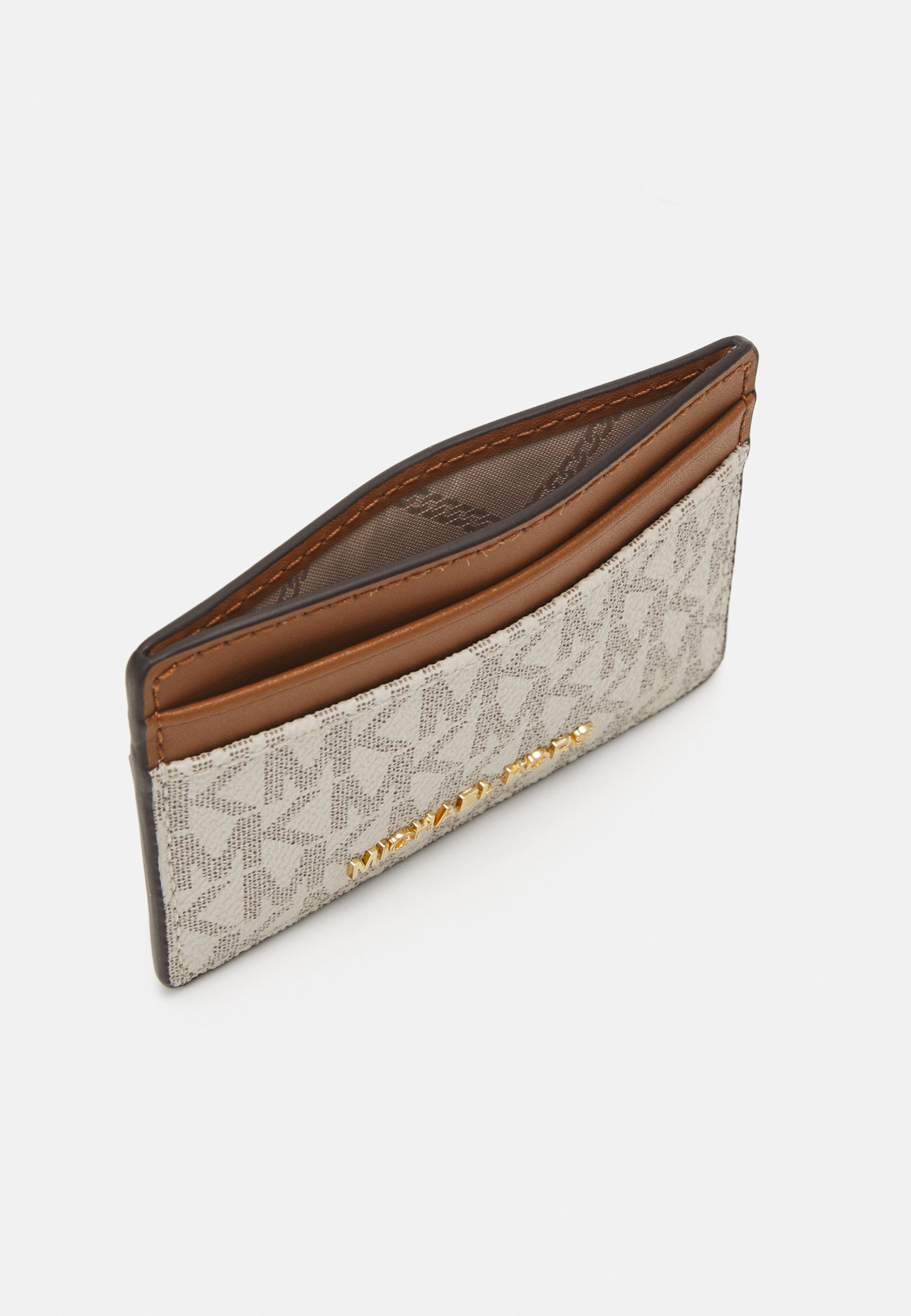 MICHAEL Michael Kors JET SET CARD HOLDER - Business card holder - vanilla