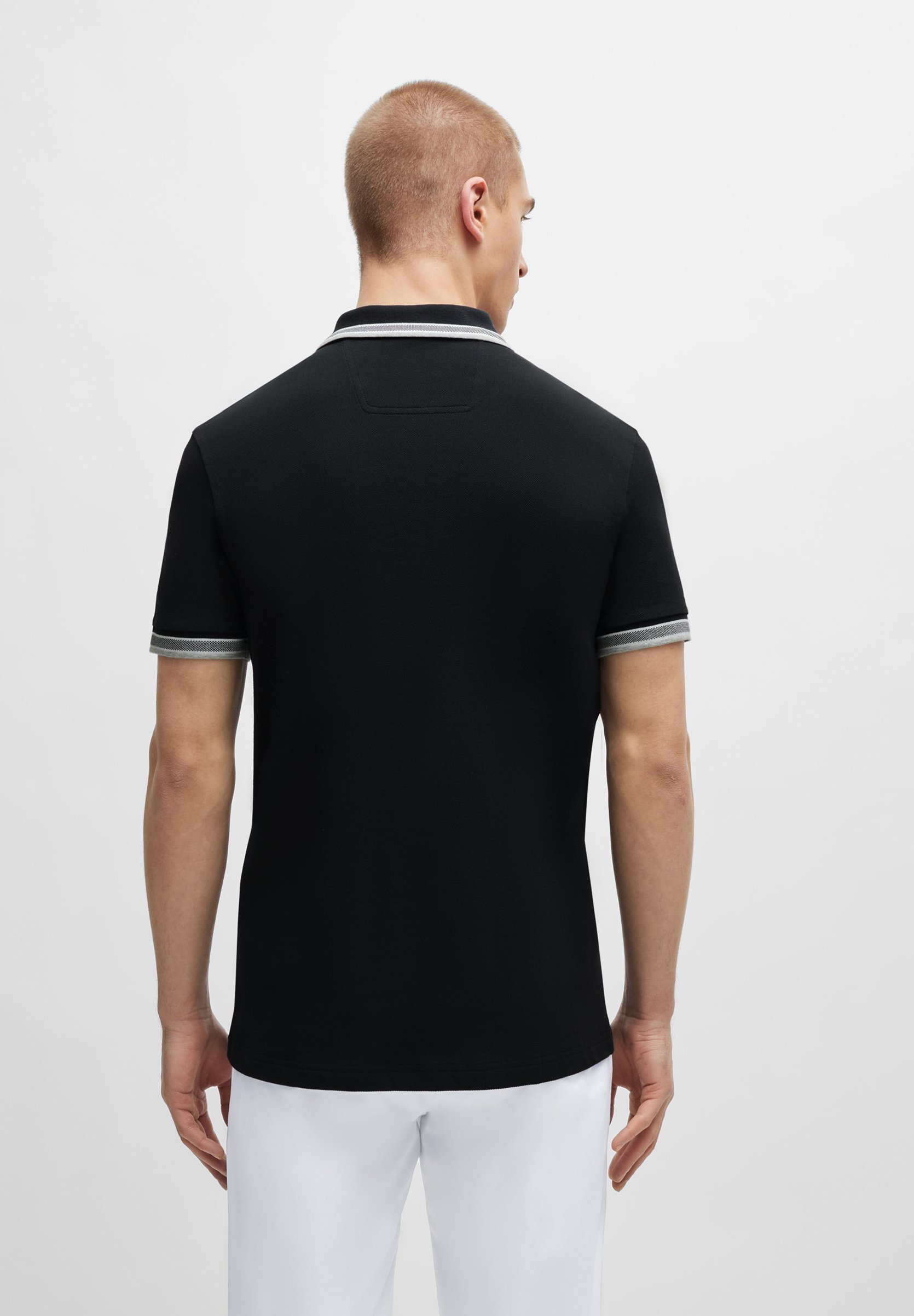 BOSS PADDY - Camisa polo - preta