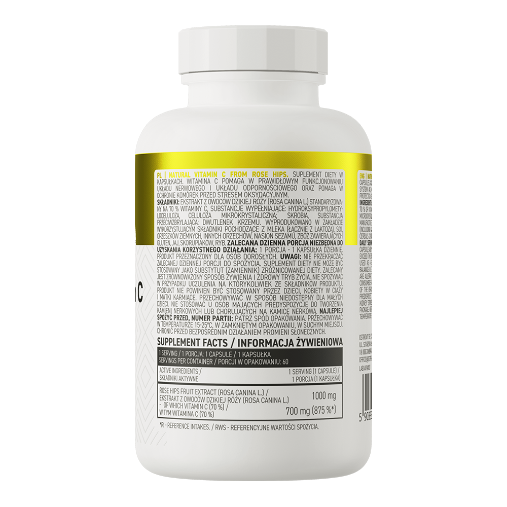 OstroVit Naravni vitamin C iz divje vrtnice