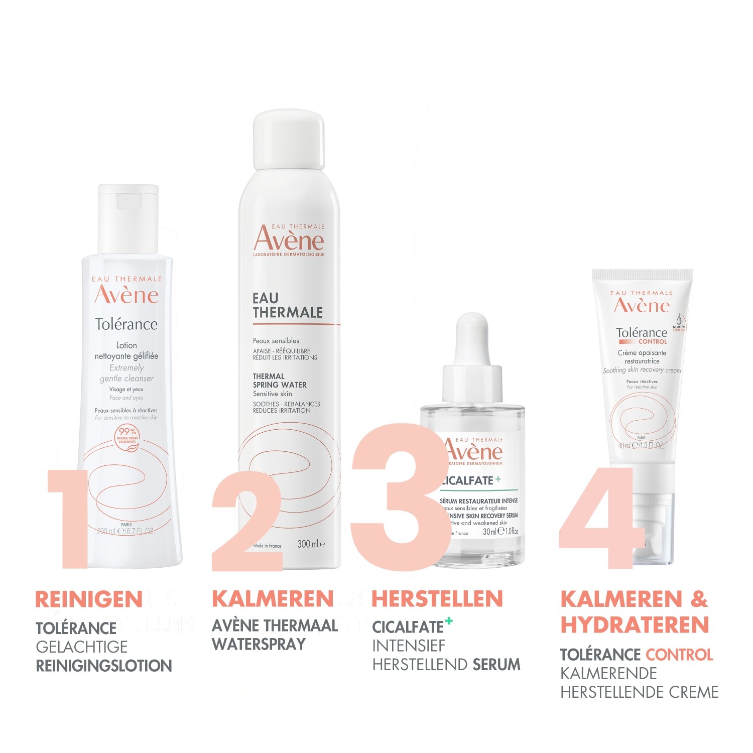 Hydratačné sérum Avène Cicalfate + Intenzívne regeneračné sérum na pleť - 30 ml