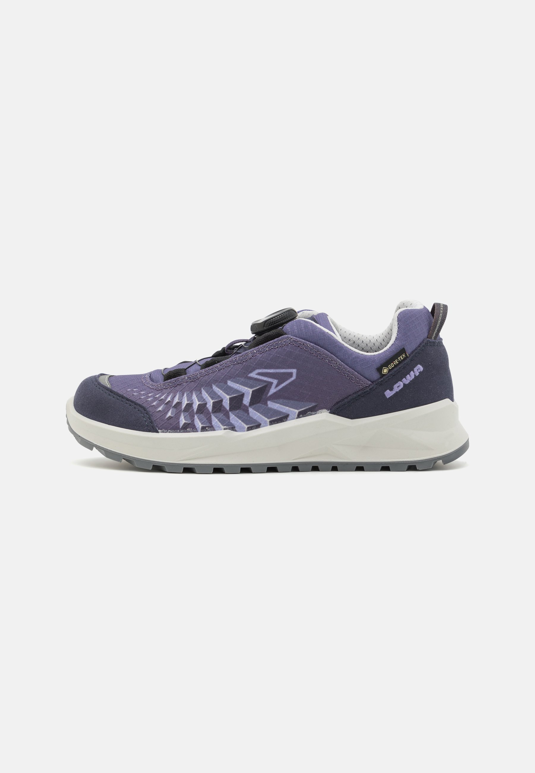 Lowa FERROX GTX LO JR - Wanderschuhe - pflaume/hellflieder