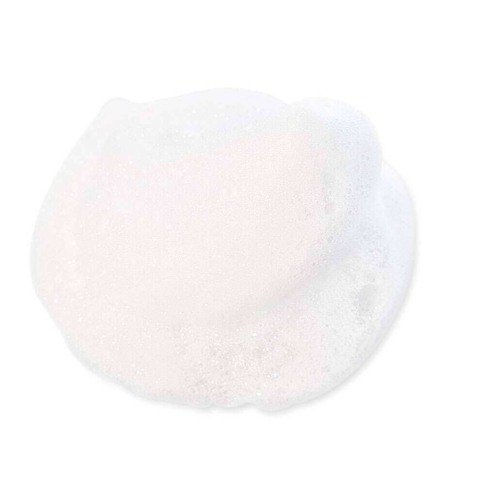 Schiuma detergente ossigenante a base di alghe pure
