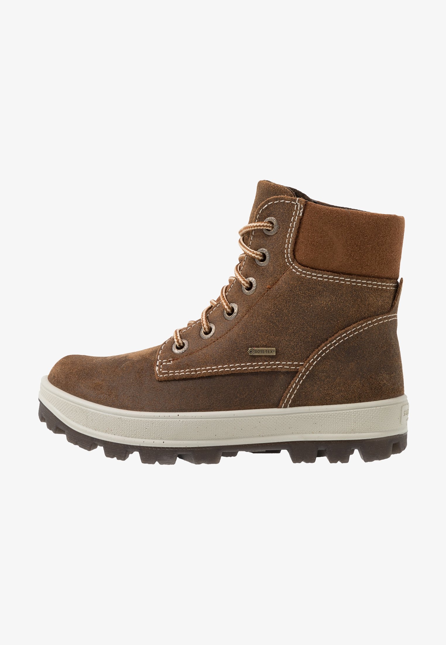 Superfit GORE-TEX TEDD - Enkellaarsjes met vetersluiting - bruin