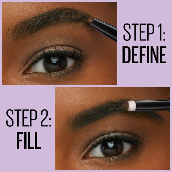 Maybelline New York Express Brow Duo olovka za obrve, nijansa 00 svijetlo plava