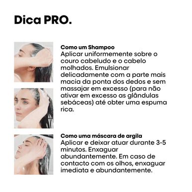 L'Oréal Professionnel Serie Expert Scalp Advanced Anti-Gras Argile Shampoo 2 i 1 beroligende anti-oljemaske 250 ml 250 ml