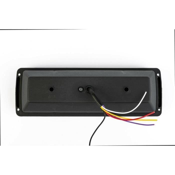 2 luces traseras LED de 12-24 V con 4 funciones para camiones, autocaravanas y caravanas.