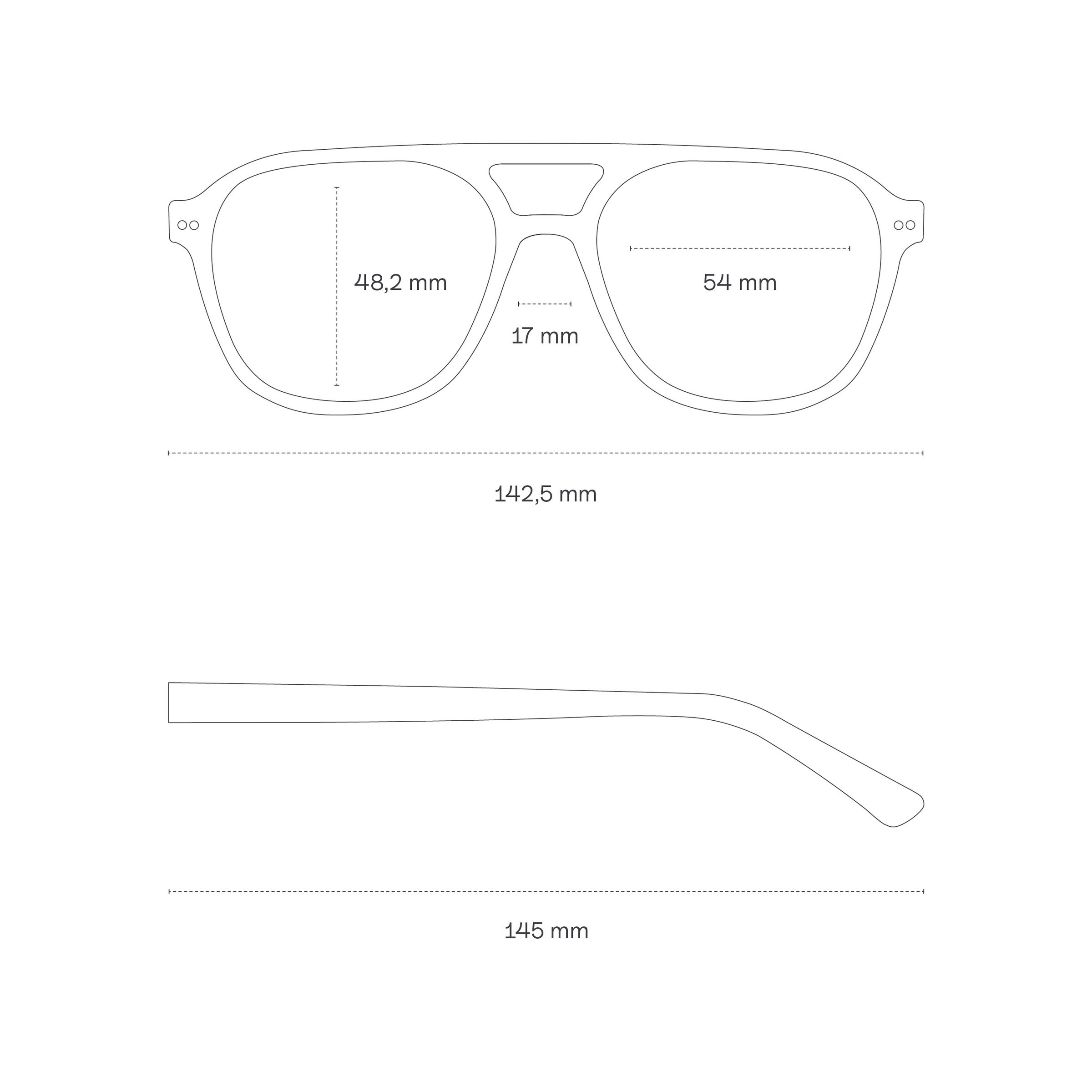 Lunettes de soleil Zurich Oversize Desert Speckled avec verres correcteurs