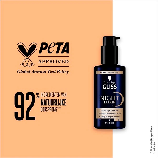 Gliss noćni eliksir za obnovu kože<br>100ml
