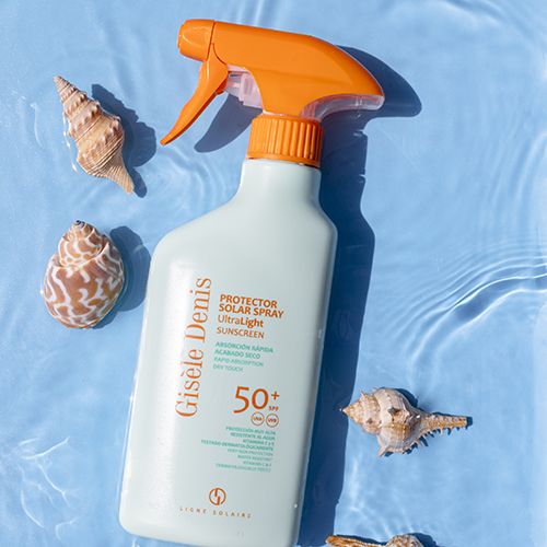 Itin lengvas apsauginis nuo saulės purškiklis SPF 50 Kūno apsauga