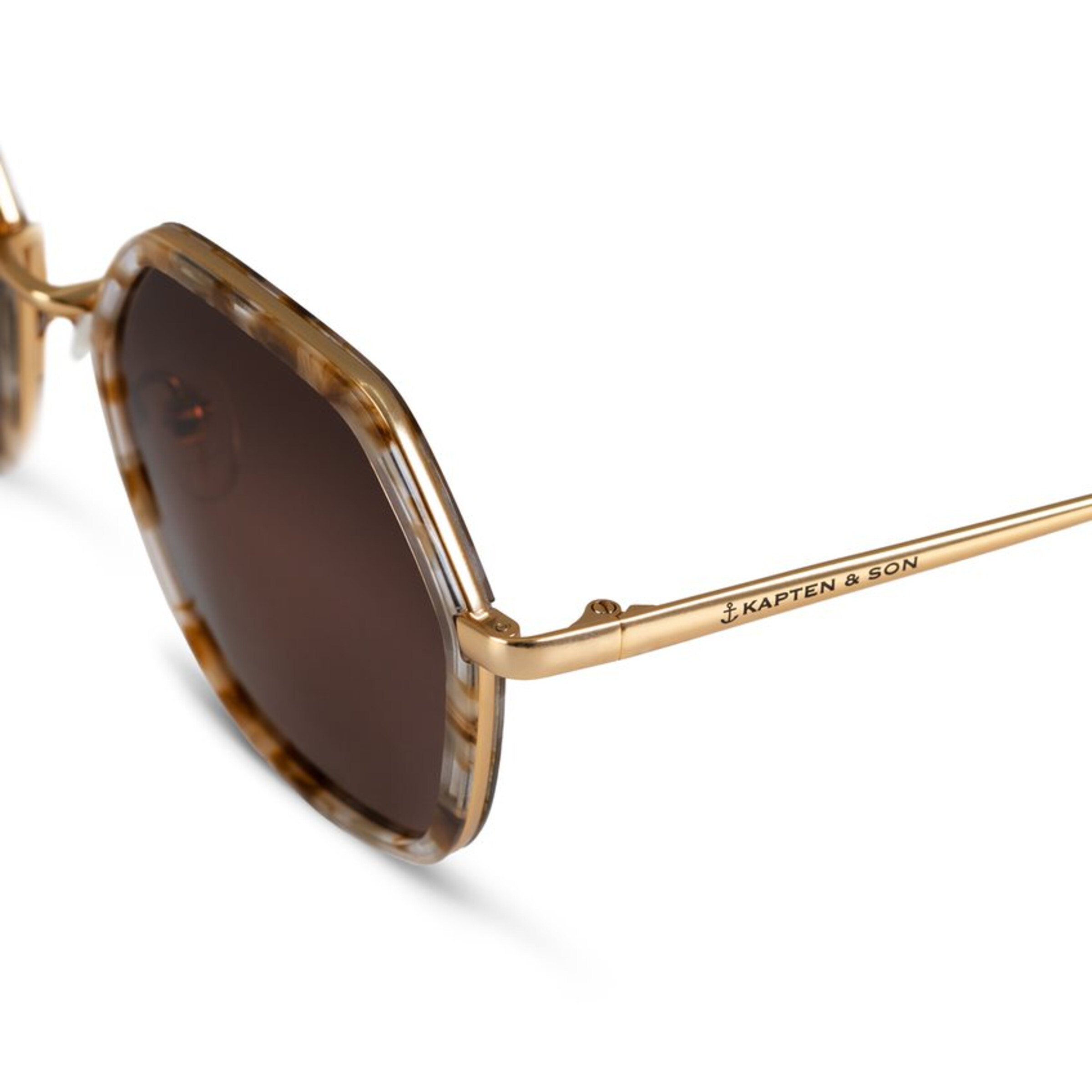 Amsterdam Edge Toffee Tortoise Brown