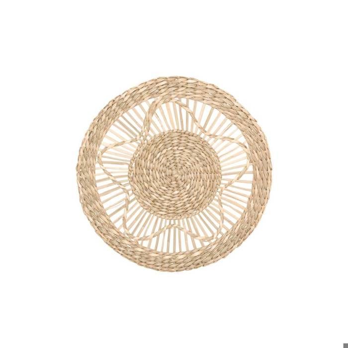 Set de 3 déco murales roseau D18 28 38cm - Atmosphera createur d'interieur