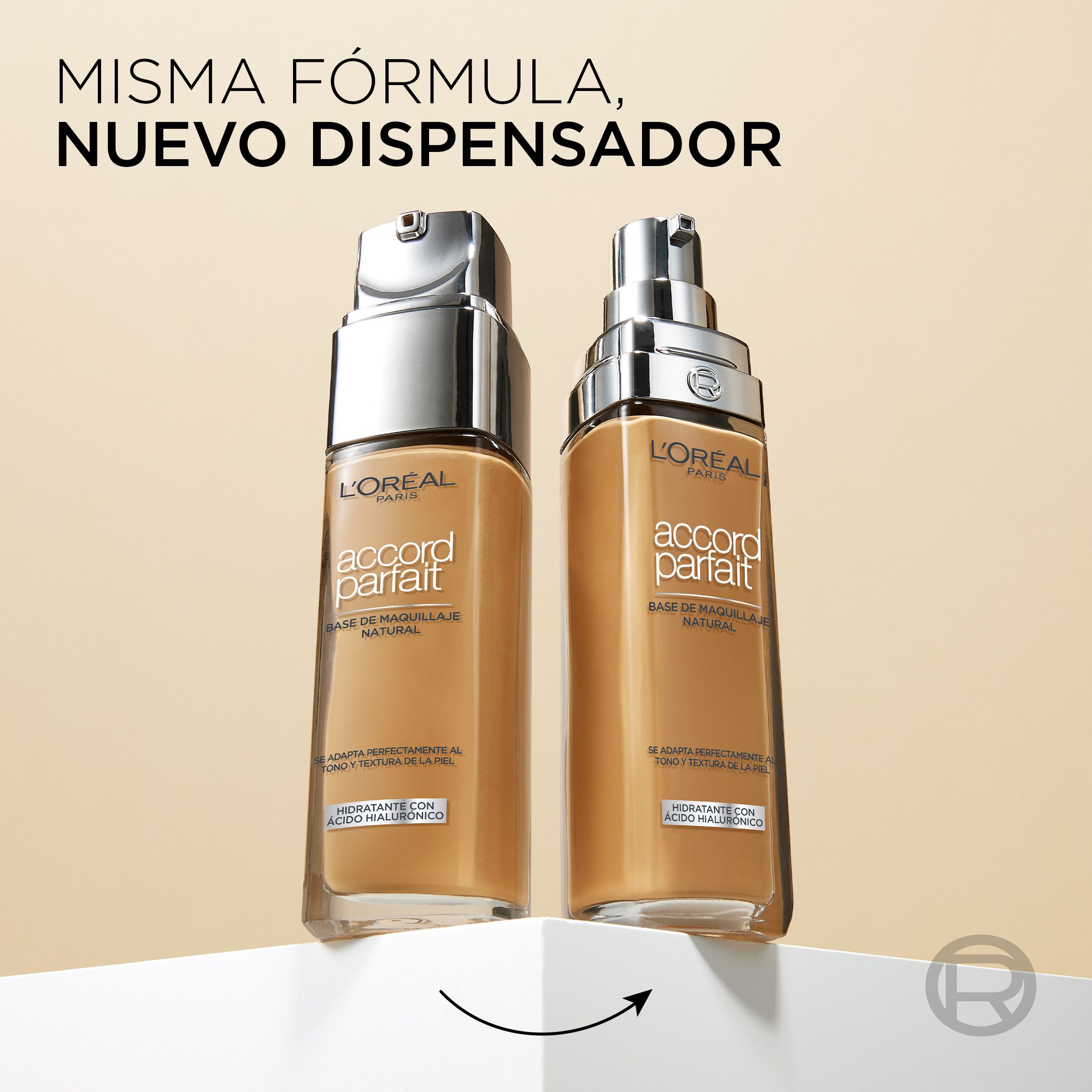Accord Parfait Natural Finish tonālais krēms Tonālie krēmi